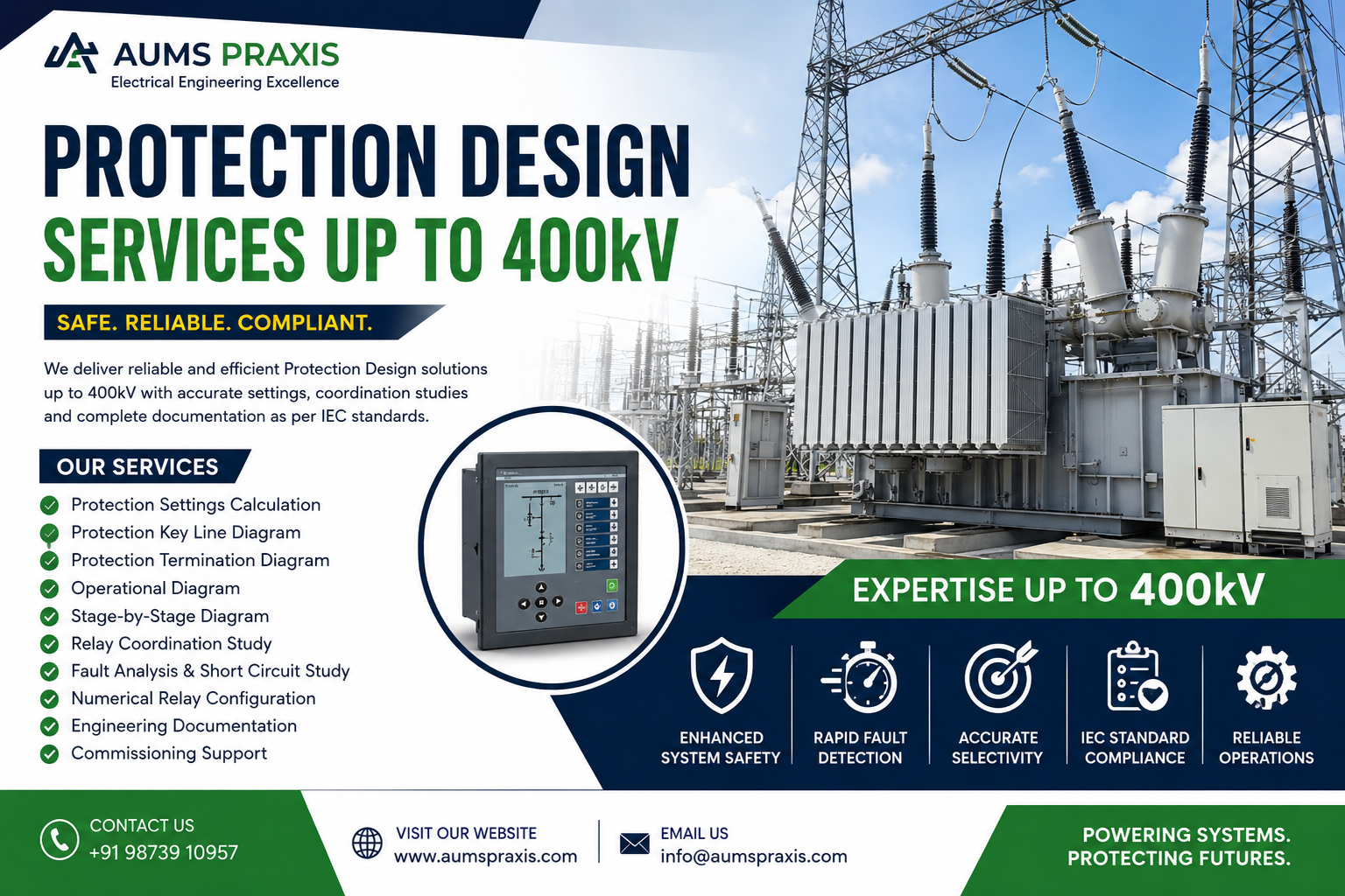 Protection Design Process up to 400kV