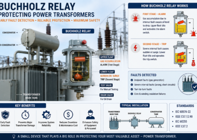 Transformer Protection in Power Systems – Complete Guide